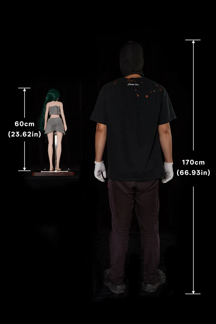 60cm (1ft12) N/A Mini Hybrid Silicone Body + Vinyl Head Sex Doll J60cm Momo